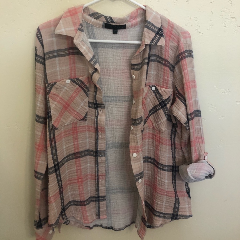 Pink Sanctuary Plaid Flannel